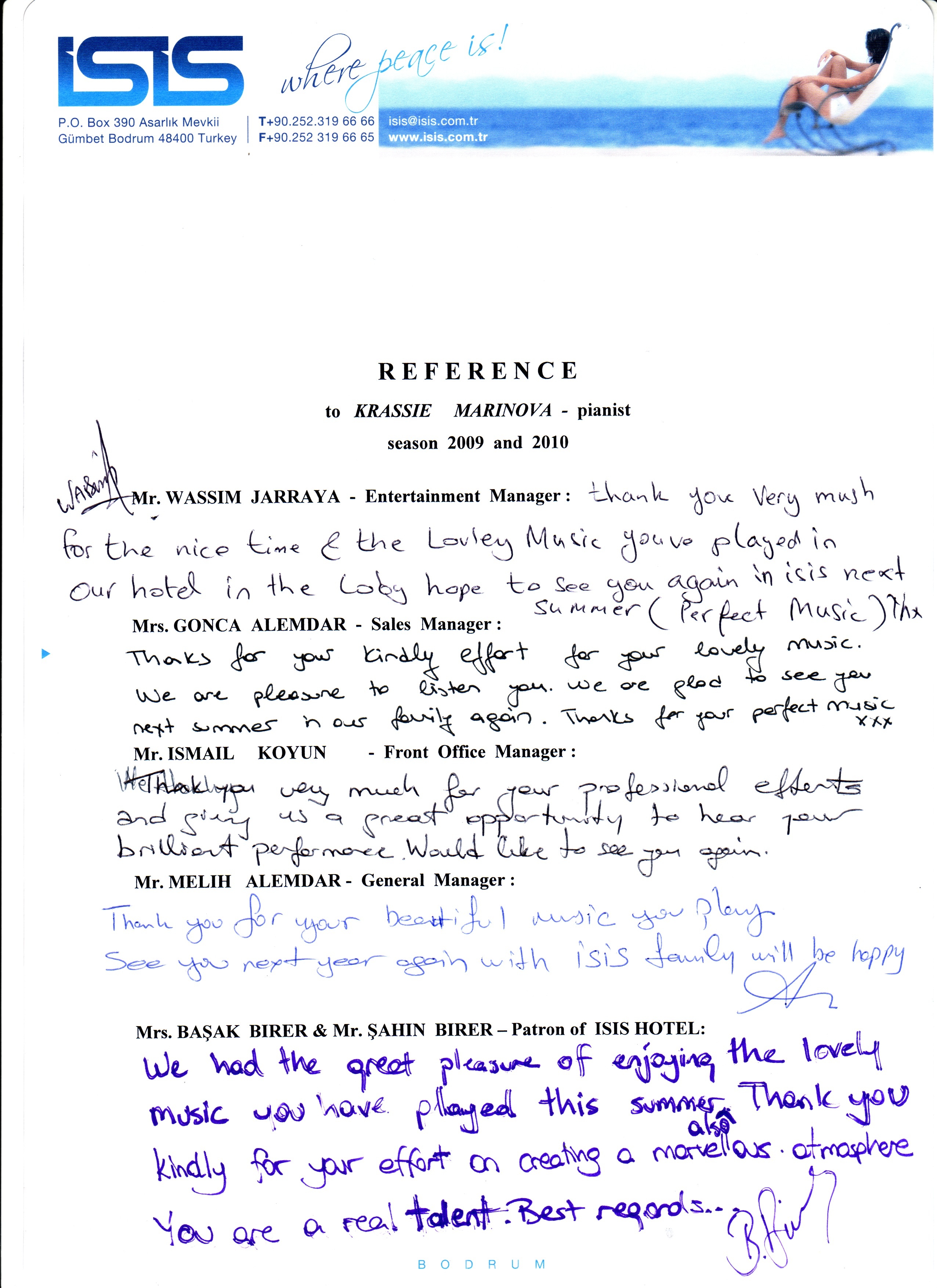 9. ISIS reference